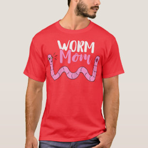 T-shirt Fermeuse de vers Fermeuse de compost Mère des vers