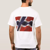 T-shirt Fermez et mangez Lutefisk (Dos)