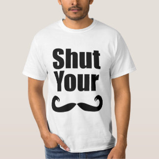 T-shirt Fermez votre chemise légère de Stache