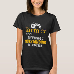 T-shirt Fermier A Person Who Is Outstanding