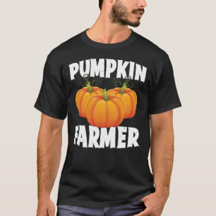 T-shirt Fermier citrouille Halloween Citrouille Grower Mer