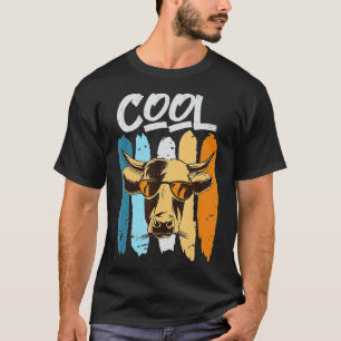 T-shirt Fermier cool élevage de vaches amusantes Fermier