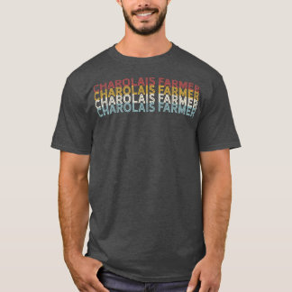 T-shirt Fermier de Cattle Vintage