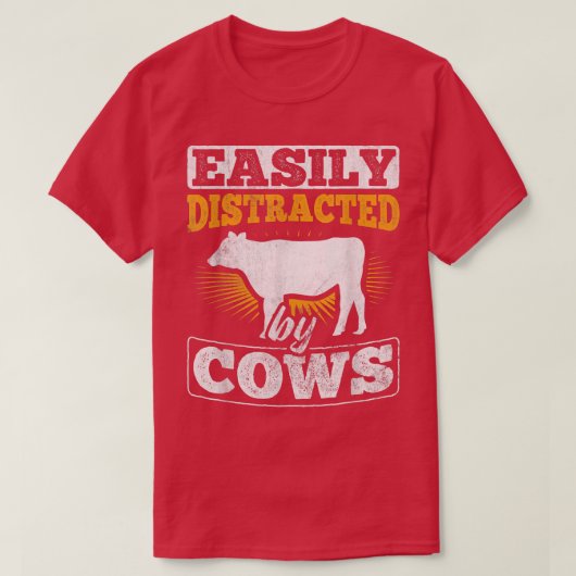 T-shirt Fermier De Ranch Animal D'Agriculture Facilement D (Design devant)