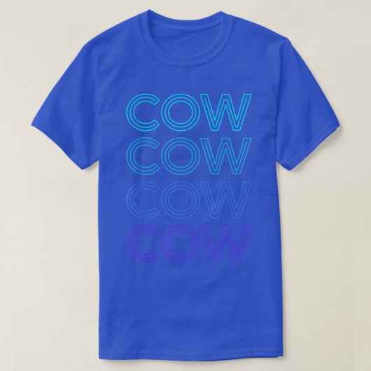T-shirt Fermier de vaches Rétro (Design devant)