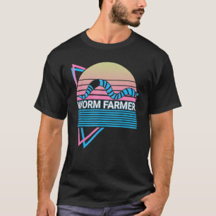 T-shirt Fermier de ver Vermiculture de ver Fermier de ver