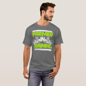 T-shirt Fermier En Formation Rancher Amusant Agriculture (Devant entier)