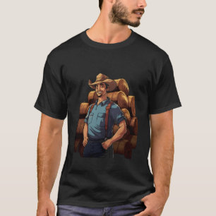 T-shirt Fermier Hay Bales Agriculture agricole