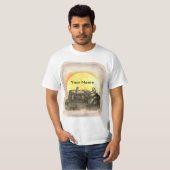 T-shirt Fermier Pour Pâter Le Tracteur (Devant entier)