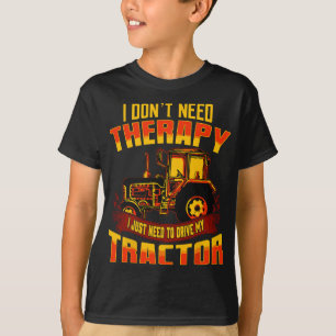 T-shirt Fermier Tracteur Agriculture Drôle Citations Humou