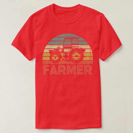 T-shirt Fermier vintage (Design devant)