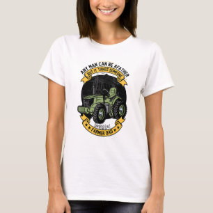 T-shirt Fermiers Papa Tracteur Farmer Day Ranch 1