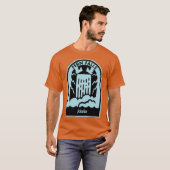 T-shirt Fern Falls Idaho (Devant entier)