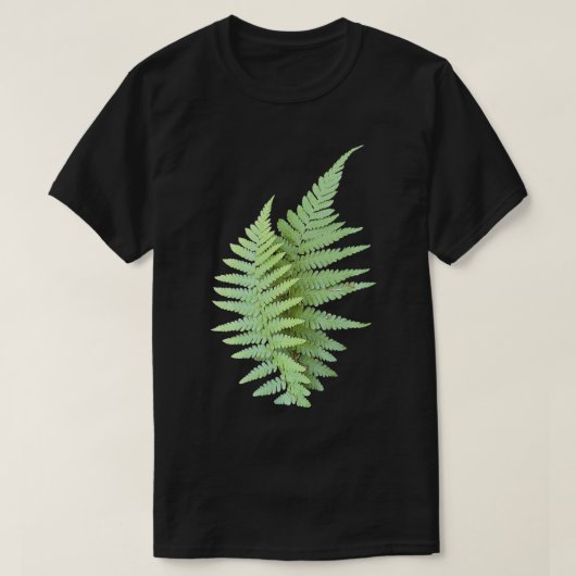 T-shirt Fern Feuille Botanique Art pour le printemps et l' (Design devant)