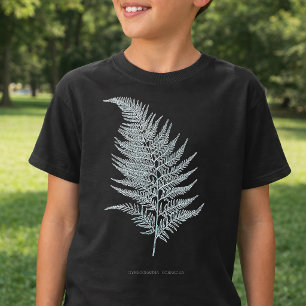T-shirt Fern - Gymnogramma Ochracea - Effet rayons X - 02