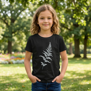 T-Shirt Fern - Gymnogramma Sulphurée - Effet de rayons X -