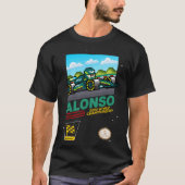 T-shirt Fernando Alonso 2024 Formule 1 F1 Videogame (Devant)