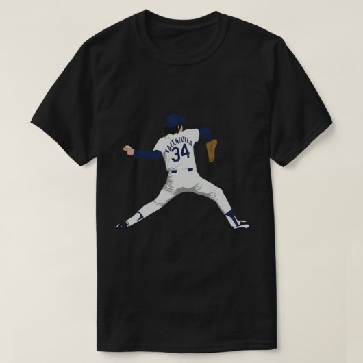 T-shirt Fernando Valenzuela (Design devant)