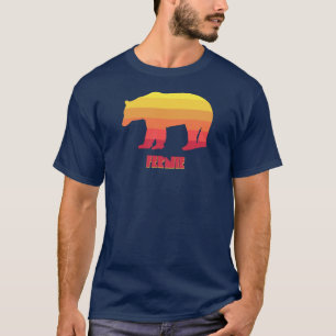 T-shirt Fernie Colombie-Britannique Ours arc-en-ciel