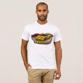 T-SHIRT FERRARI JAUNE (Devant entier)