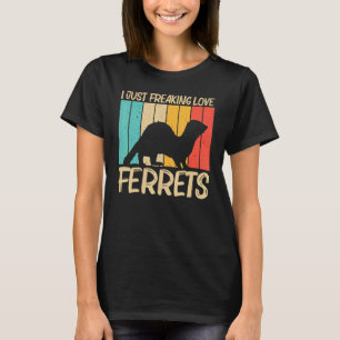 T-shirt Ferret cool Pour Hommes Femmes Ferret Animal de co