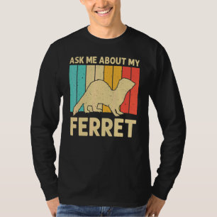 T-shirt Ferret cool Pour Hommes Femmes Propriétaire De Fer