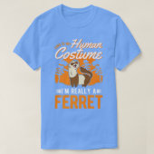 T-shirt Ferret Costume humain Halloween Ferret 1 (Design devant)