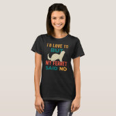 T-shirt Ferret Funny (Devant entier)