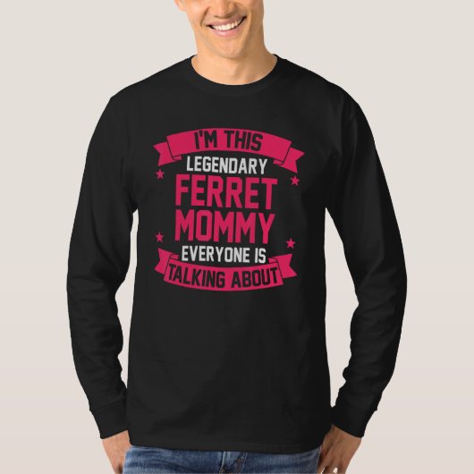 T-shirt Ferret Maman (Devant)