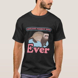 T-shirt Ferret Maman Ferrets Propriétaire Ferret