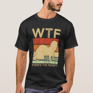 T-shirt Ferret Maman Papa Mustela Nigripes 5