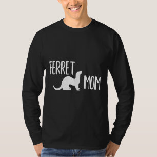 T-shirt Ferret Maman Pour Les Femmes Et Les Filles De La F