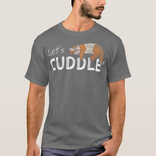 T-shirt Ferret Otter Sleep Chemise Cuddle Chemise 1