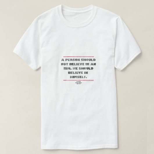 T-shirt Ferris Buellers Day Off Croire En Lui-Même (Design devant)