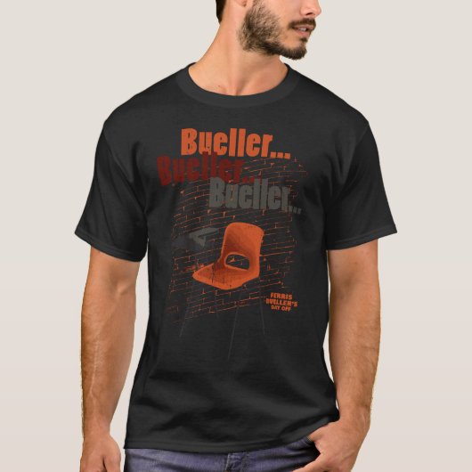 T-shirt Ferris Bueller's Day Off Empty School Desk (Devant)