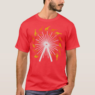 T-shirt Ferris Wheel Giraffe