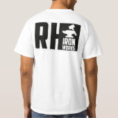 T-shirt Ferronneries de Rhésus "les peu " (Dos)