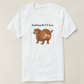 T-shirt Fessier de Teckel