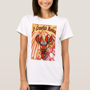 T-shirt Fest de jazz de saint de Monica d'écrevisses