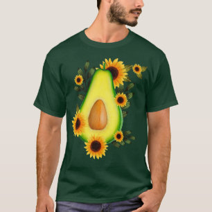T-shirt Festas de tournesol coloré Avocado Aesth