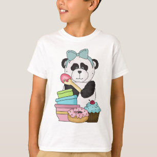 T-shirt Festins d'un bonbon à ours panda