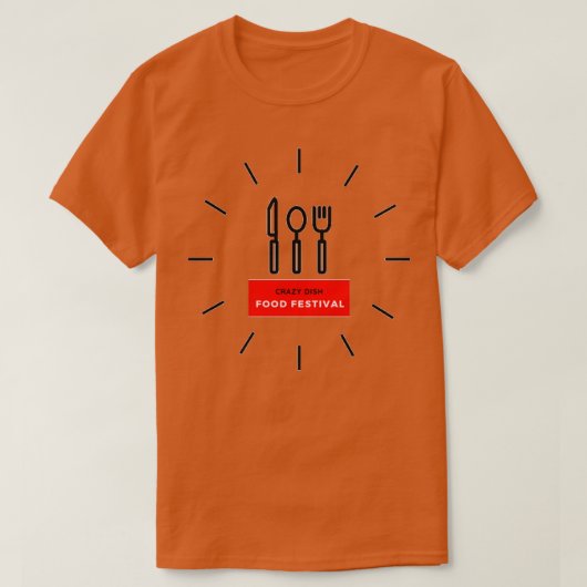 T-shirt Festival alimentaire (Design devant)