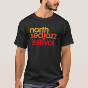 T-shirt Festival de jazz de la mer du Nord rétro