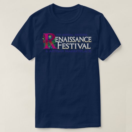 T-shirt Festival de la Renaissance de l'Arizona (Design devant)