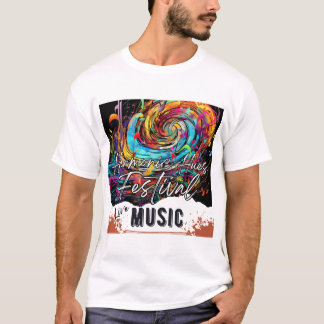 T-shirt Festival de musique live