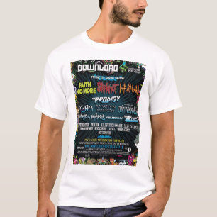 T-shirt Festival de téléchargement