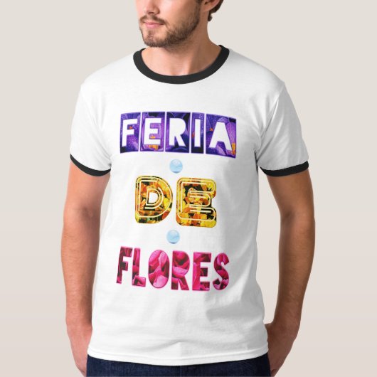 T-shirt Festival Des Fleurs Juillet Colombie Feria De Flor (Devant)
