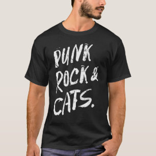 T-shirt Festival drôle des amateurs de chats Rock Punk