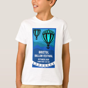 T-shirt Festival du pilote de ballon à air chaud