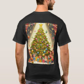 T-shirt Festive Christmas Tree Joy (Dos)